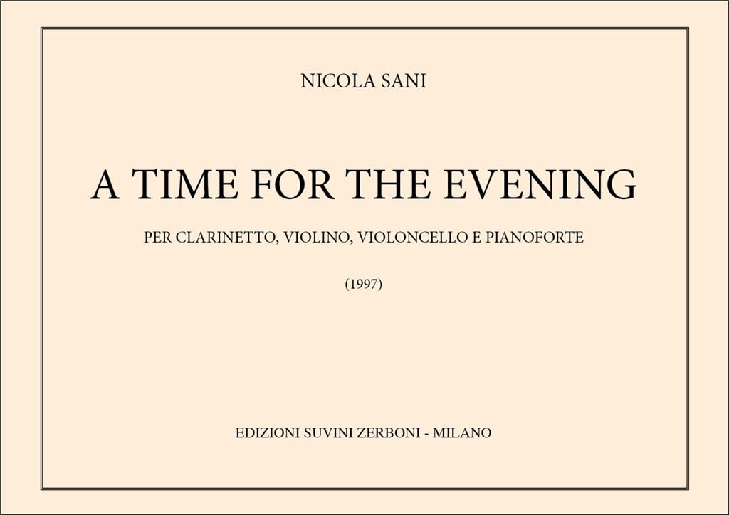 A Time For The Evening